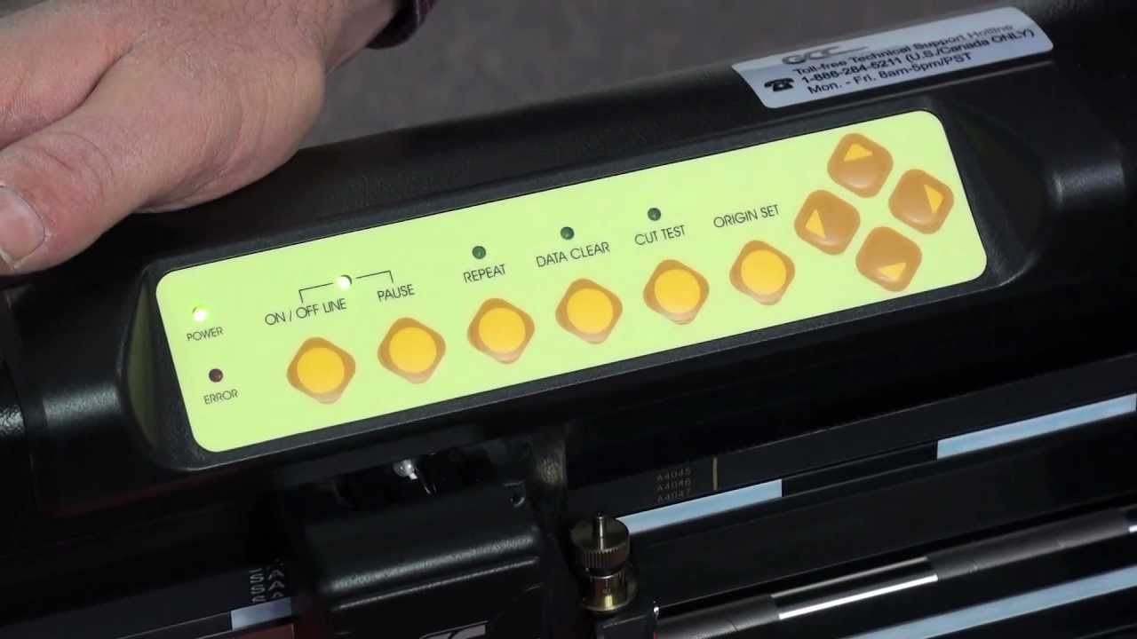 GCC Expert 24 Vinyl Cutter Presented by Target Transfers and Stahls’