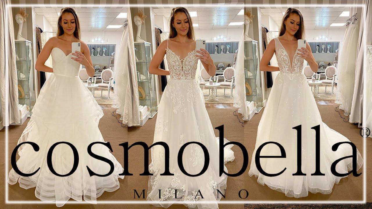 Cosmobella by Demetrios 2022 Bridal Preview | Wedding Dress Try On at The Dressworx