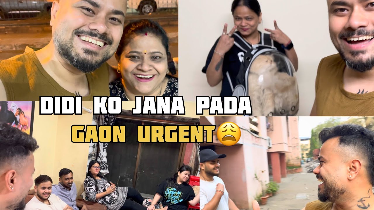 Badi Behen Urgent Uttarakhand Gayi 😔 | Choti Behen Aayi Mere Ghar🥰