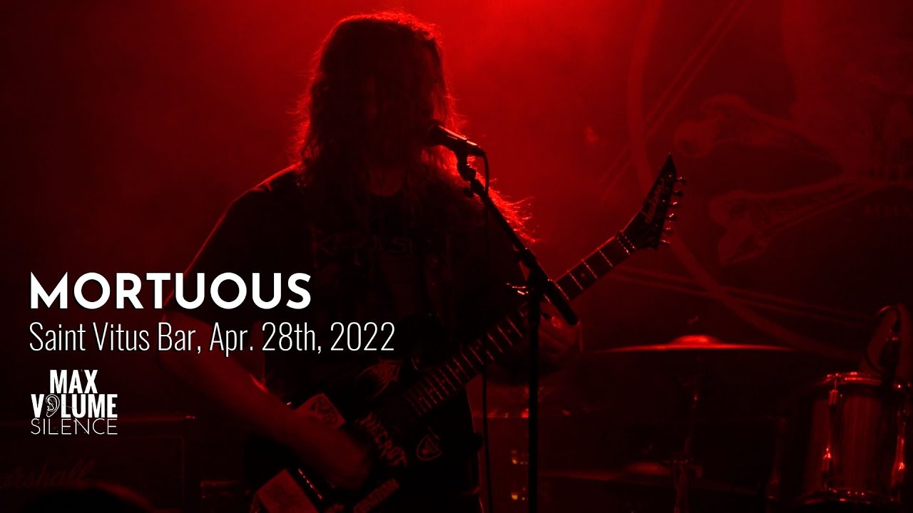 MORTUOUS live at Saint Vitus Bar, Apr. 28th, 2022 (FULL SET)