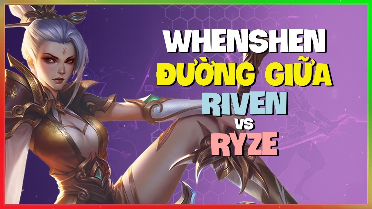 Rank 1 Riven : Khi Gã Này HỦY DIỆT Ryze Ở Đường Giữa - Vietsub