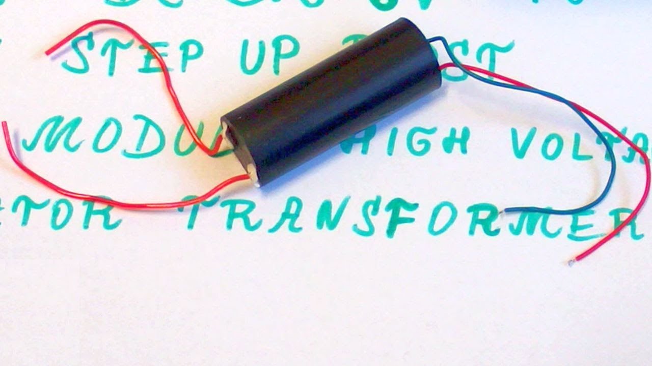 400kV High Voltage Generator (Stun Gun Module?) - with schematic