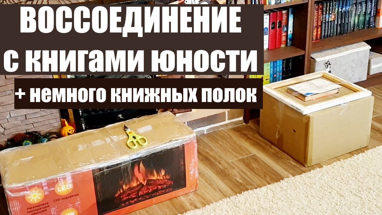Приехали мои книжечки:) Книжные полки, начало.