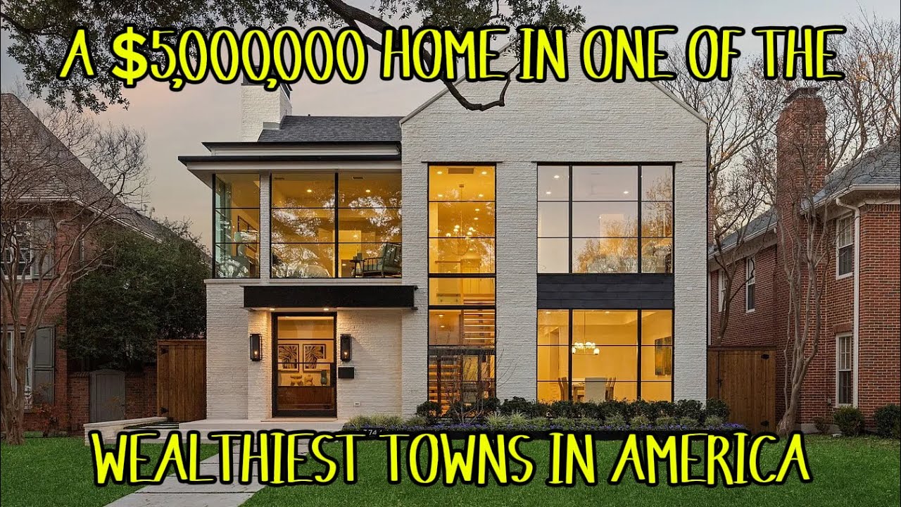 $5,000,000 HOUSE TOUR IN HIGHLAND PARK, DALLAS, TEXAS