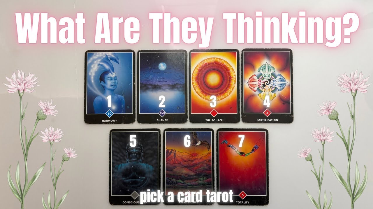 Pick a card💕What Are They Thinking? (Timeless Love Tarot Reading)