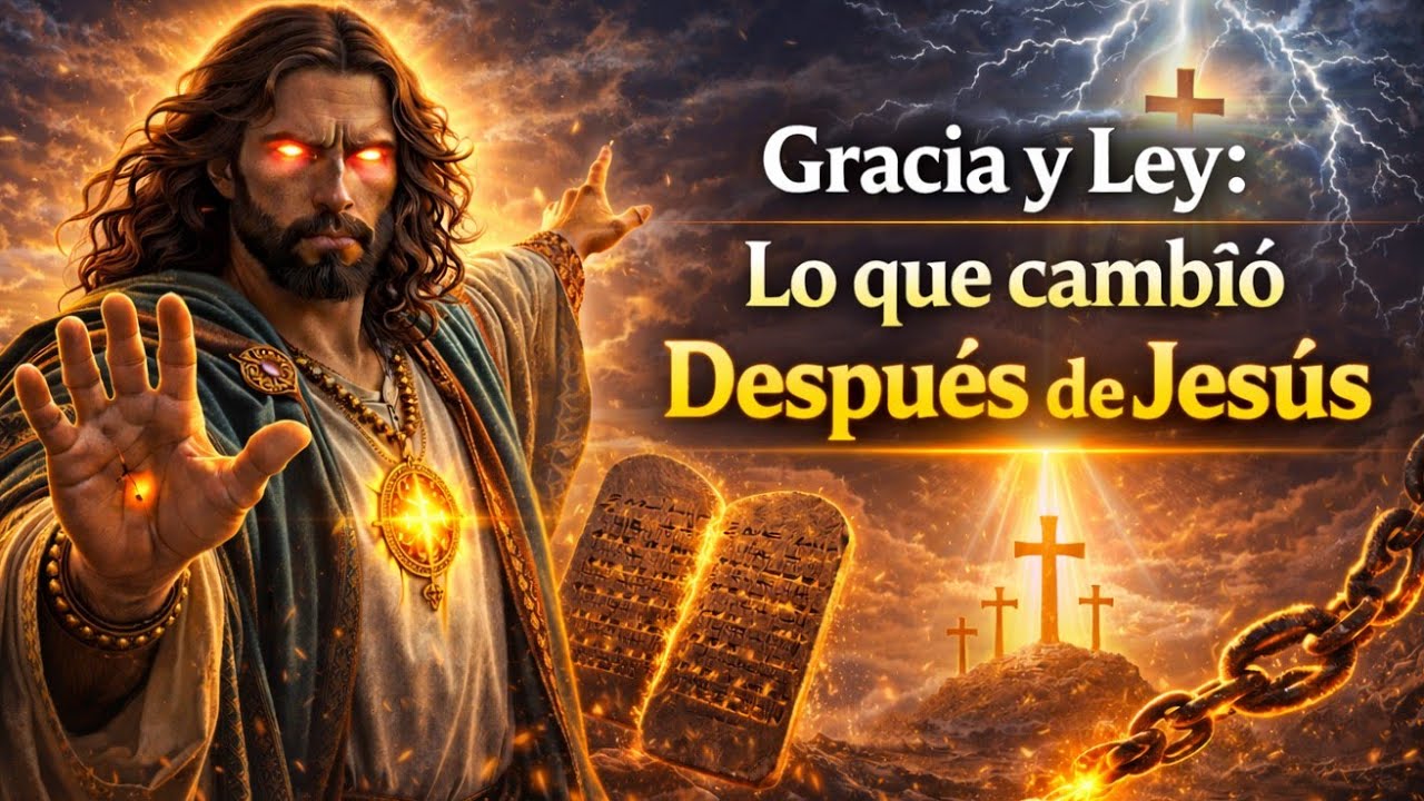 ✝️ GRACIA y LEY: Qué Cambió Después de JESÚS | La Palabra Diaria De Dios