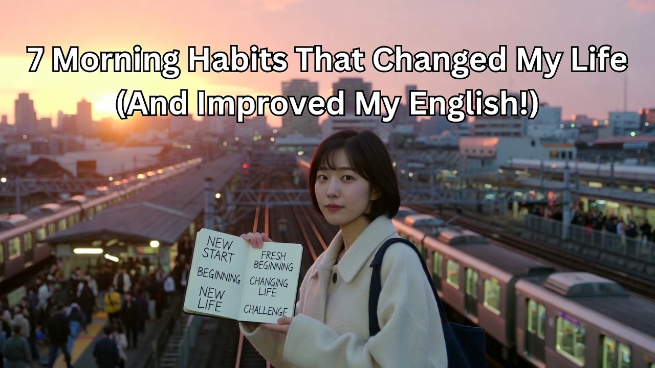 7 Morning Habits That Changed My Life And Improved My English!