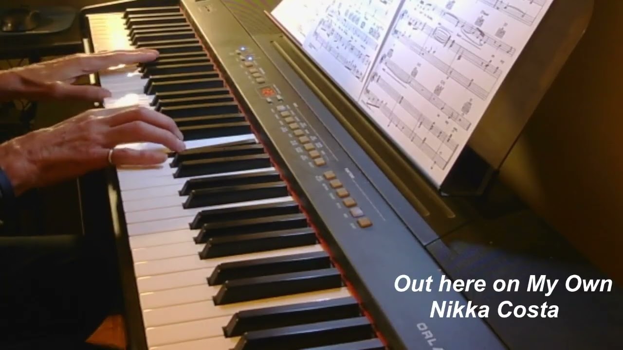 Nikka Costa- On My Own . Piano cover