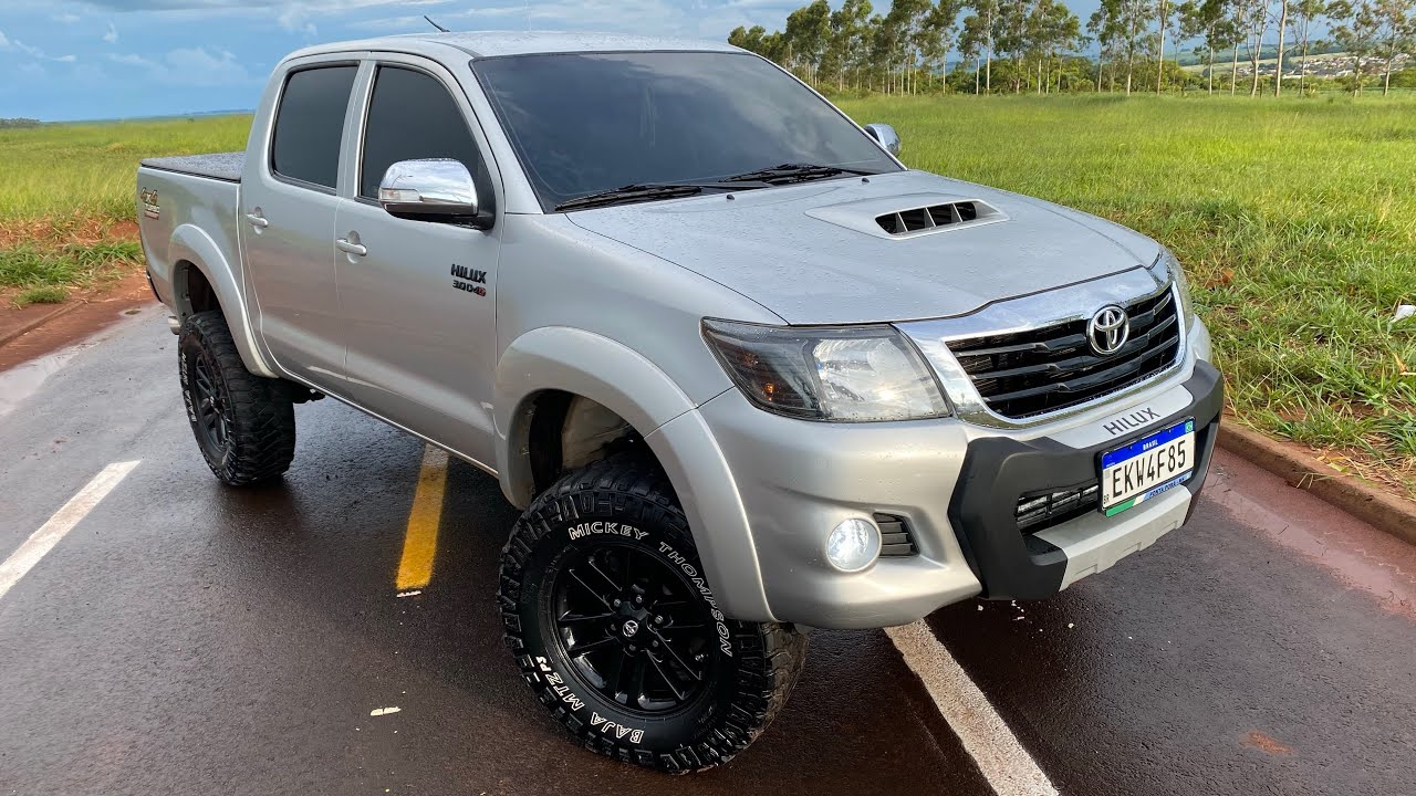 HILUX SRV 2012 COM ESCAPE FULL INOX, STAGE1 MAIS BONITA QUE JÁ VI