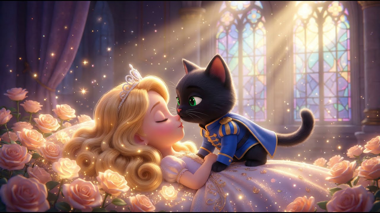 Sleeping Beauty… or the Cat Prince? A Fairy Tale About Dreams, Friendship and Love🐾👑