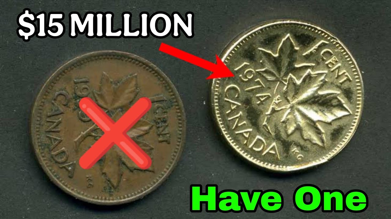 🔴 1 CENT CANADA 1977 & 1980 | Queen Elizabeth II | Rare Coins Collection 🔥