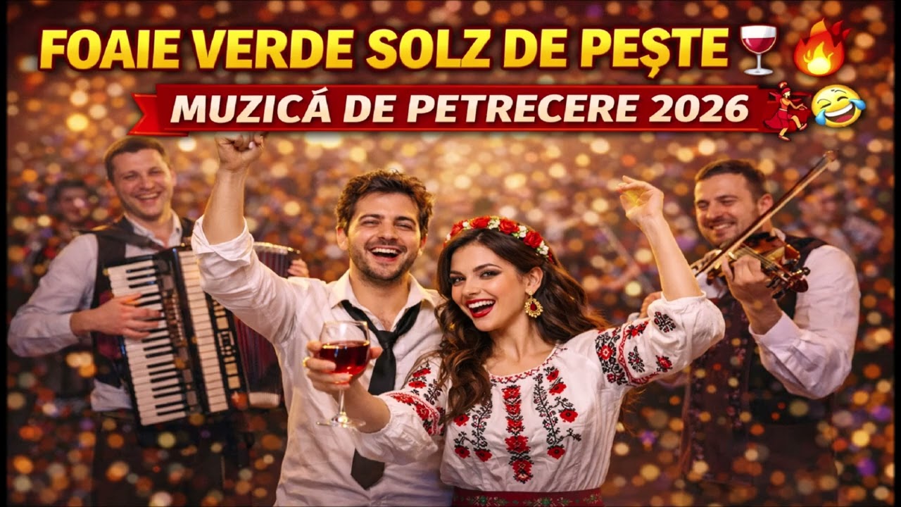 FOAIE VERDE SOLZ DE PEȘTE 🍷 | MUZICĂ DE PETRECERE 2026 🔥💃