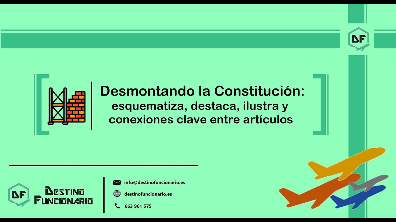 Desmontando la Constitución