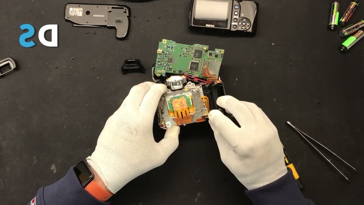 How to repair Pentax DSLR camera K-x - ASTRO MOD(remove IR cut filter)