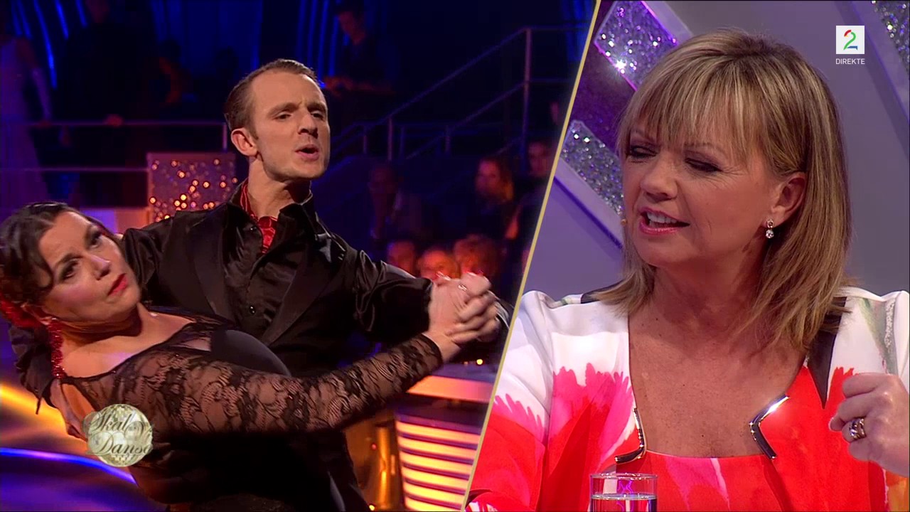 Jenny Jensen danser tango i Skal vi danse