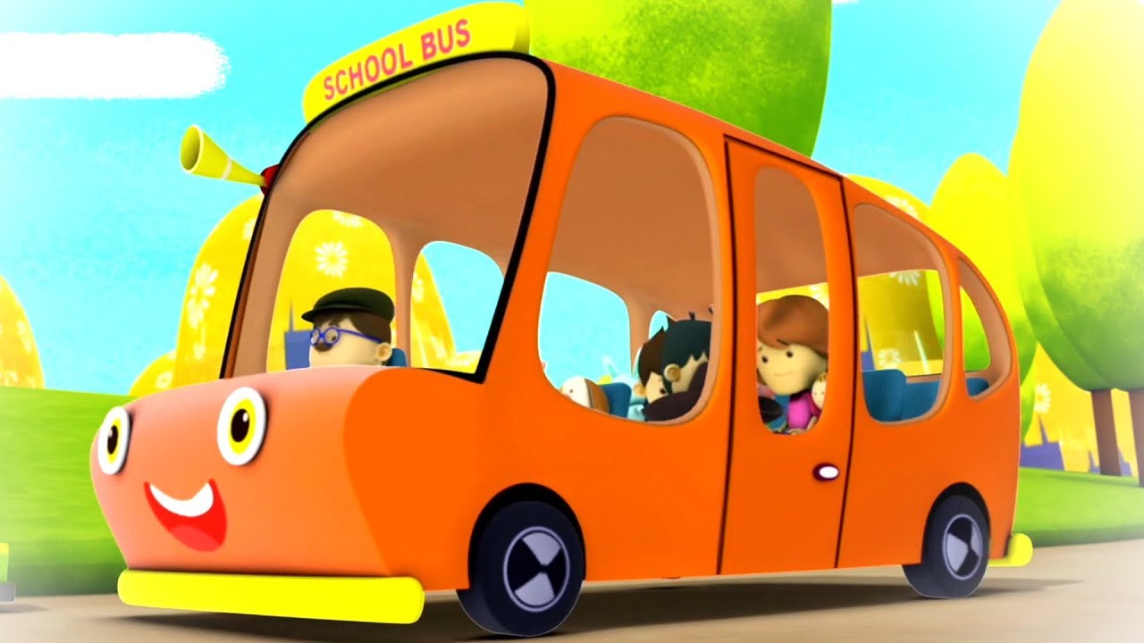 Wheels On The Bus | Nursery Rhymes and Baby Songs For Children