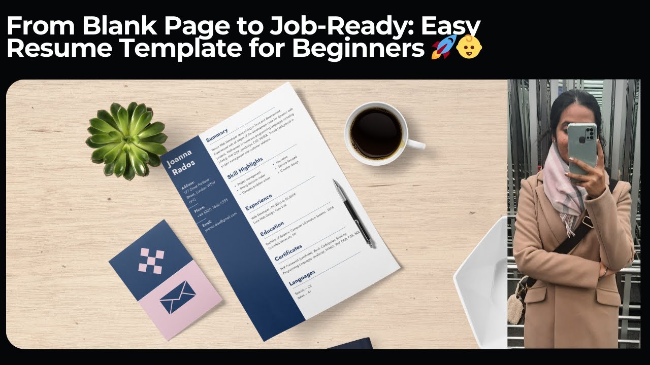From Blank Page to Job-Ready: Easy Resume Templates for Beginners