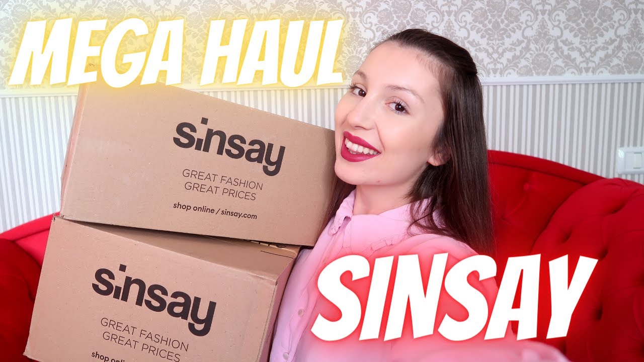 #SINSAY MEGA HAUL SINSAY | HAINE DE VARA,ACCESORII | UNBOXING SINSAY | TRY ON