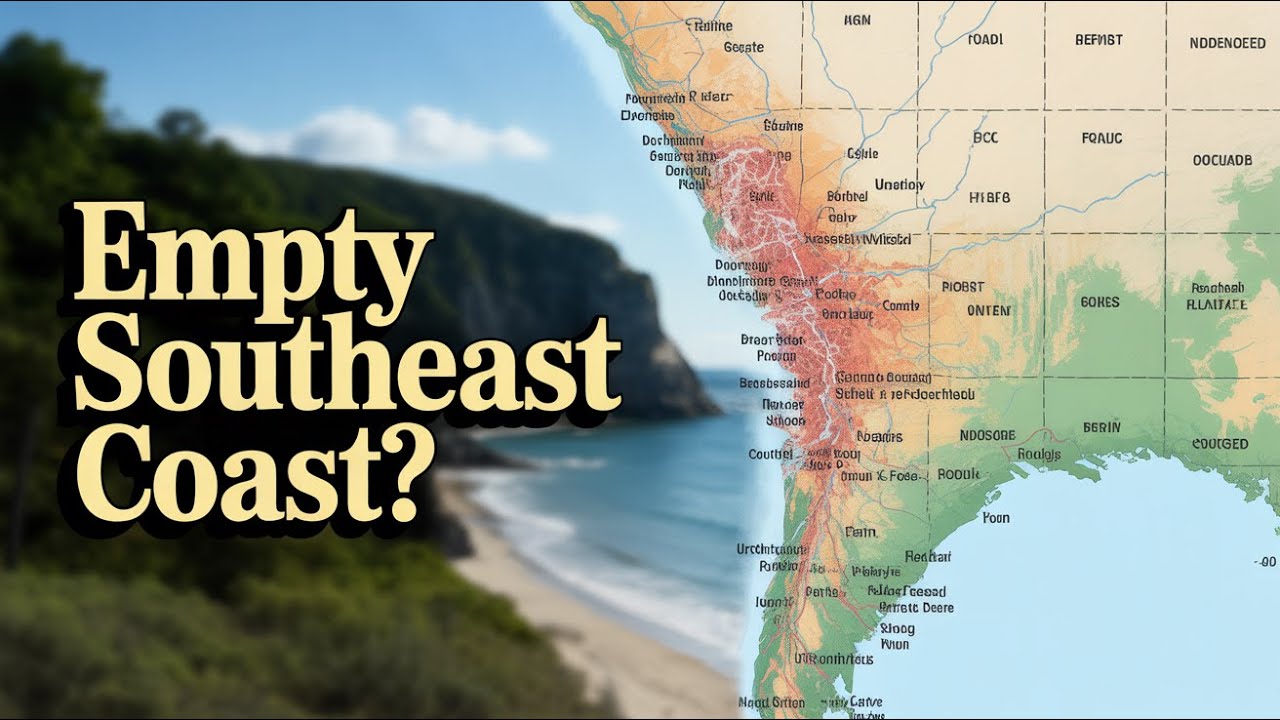 Why The US Southeast Coast is Absurdly Empty