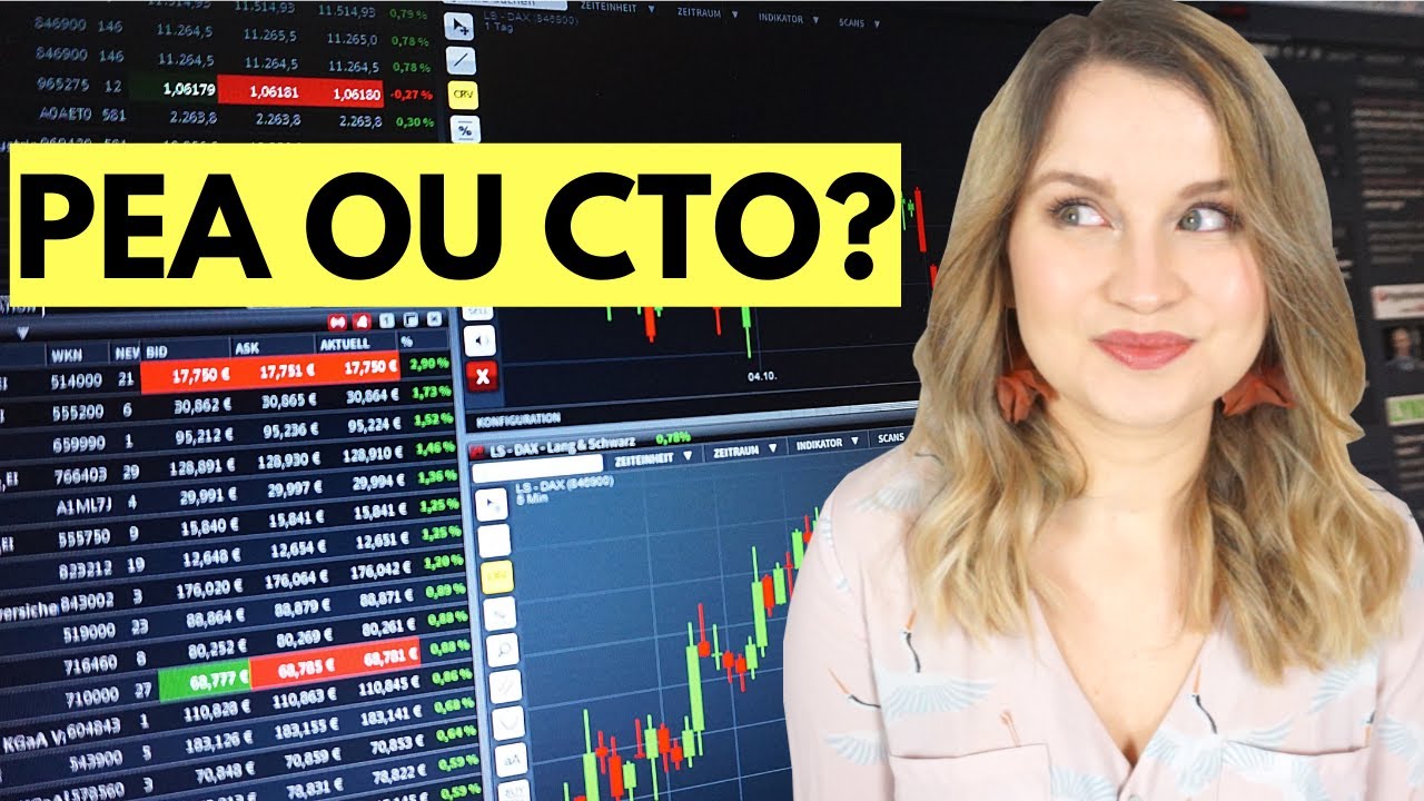 Comment INVESTIR en BOURSE : PEA ou CTO? (débutant)
