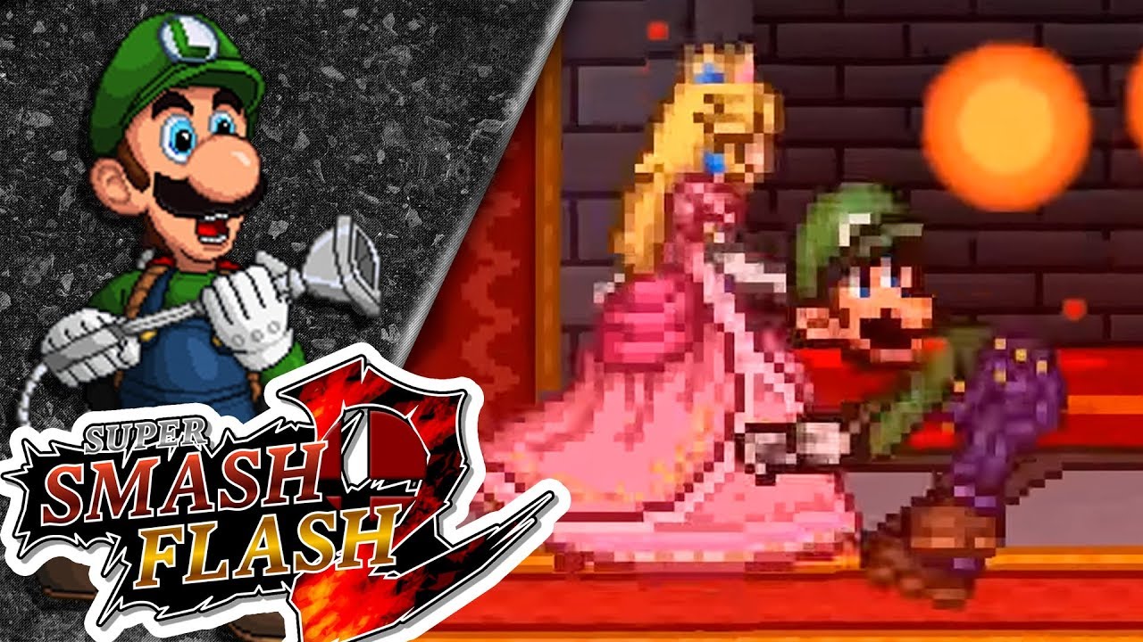 LUIGI SALVA A PEACH!! (EVENTOS SMASH) | Super Smash Flash 2 | Ep 5 con -- ALEX --
