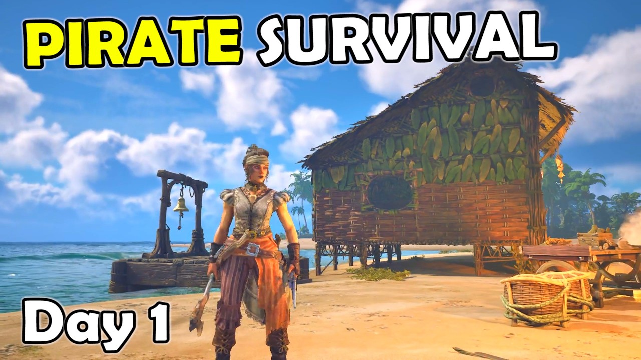 DAY 1 in this INCREDIBLE Pirate Survival Game! (Windrose Gameplay)