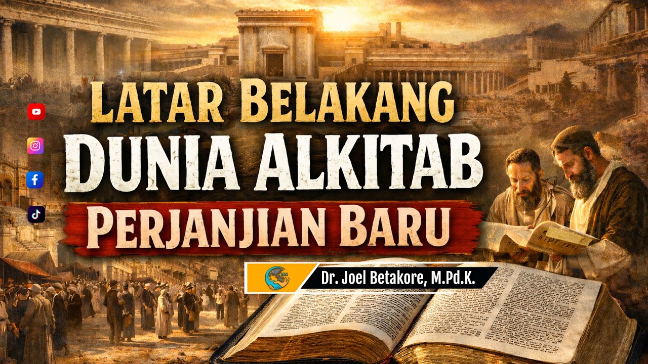 Latar Belakang Dunia Alkitab Perjanjian Baru || Dr. Joel Betakore, M.Pd.K.