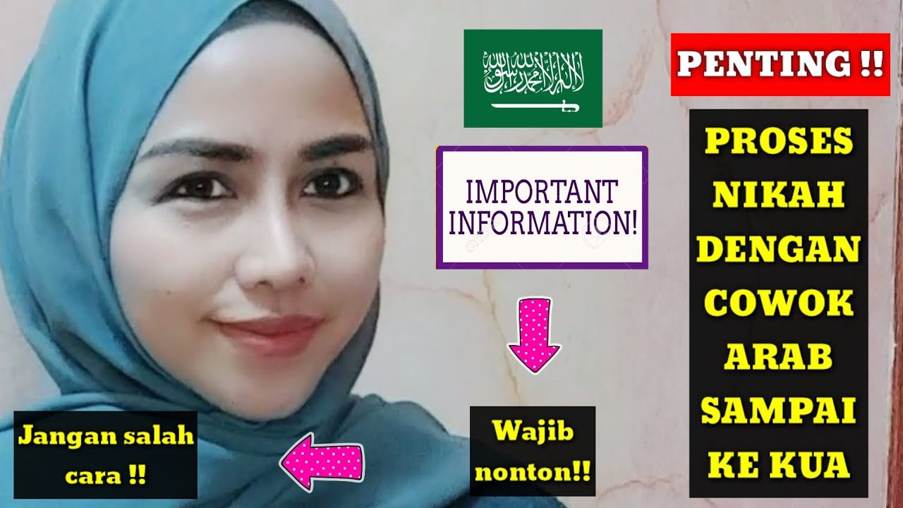PROSES NIKAH DENGAN COWOK ARAB SAMPAI KE KUA #PART 2