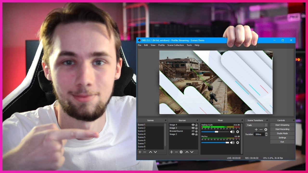 Des transitions PERSONNALISÉES sur OBS Studio