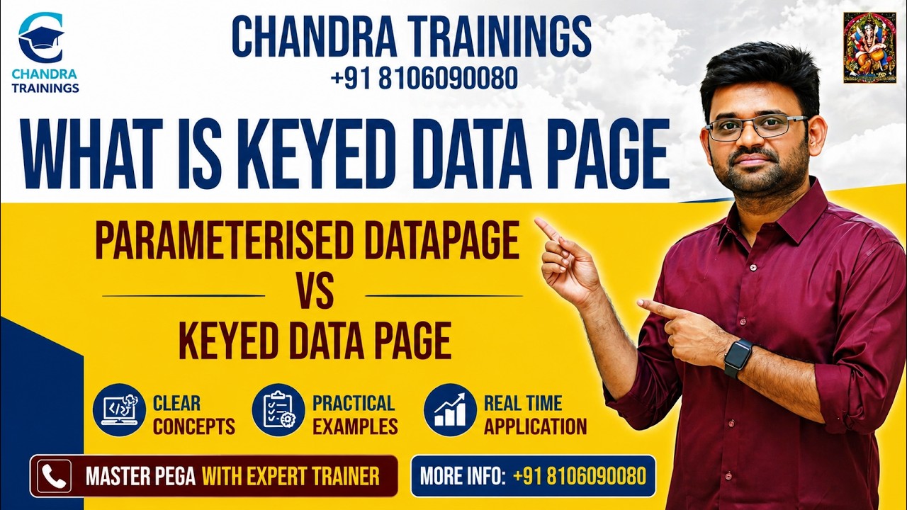 {In Telugu}Parameterised DataPage Vs Keyed Data Page-What is KEYED DATA PAGE||New BATCH MAR 5#pega