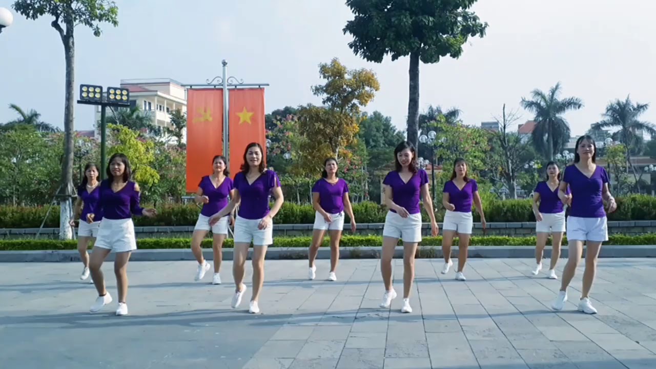 👉Nhảy Dân Vũ 16 bước 💥(Thuyền Hoa)#MoNguyenD4FNhayViDamMe