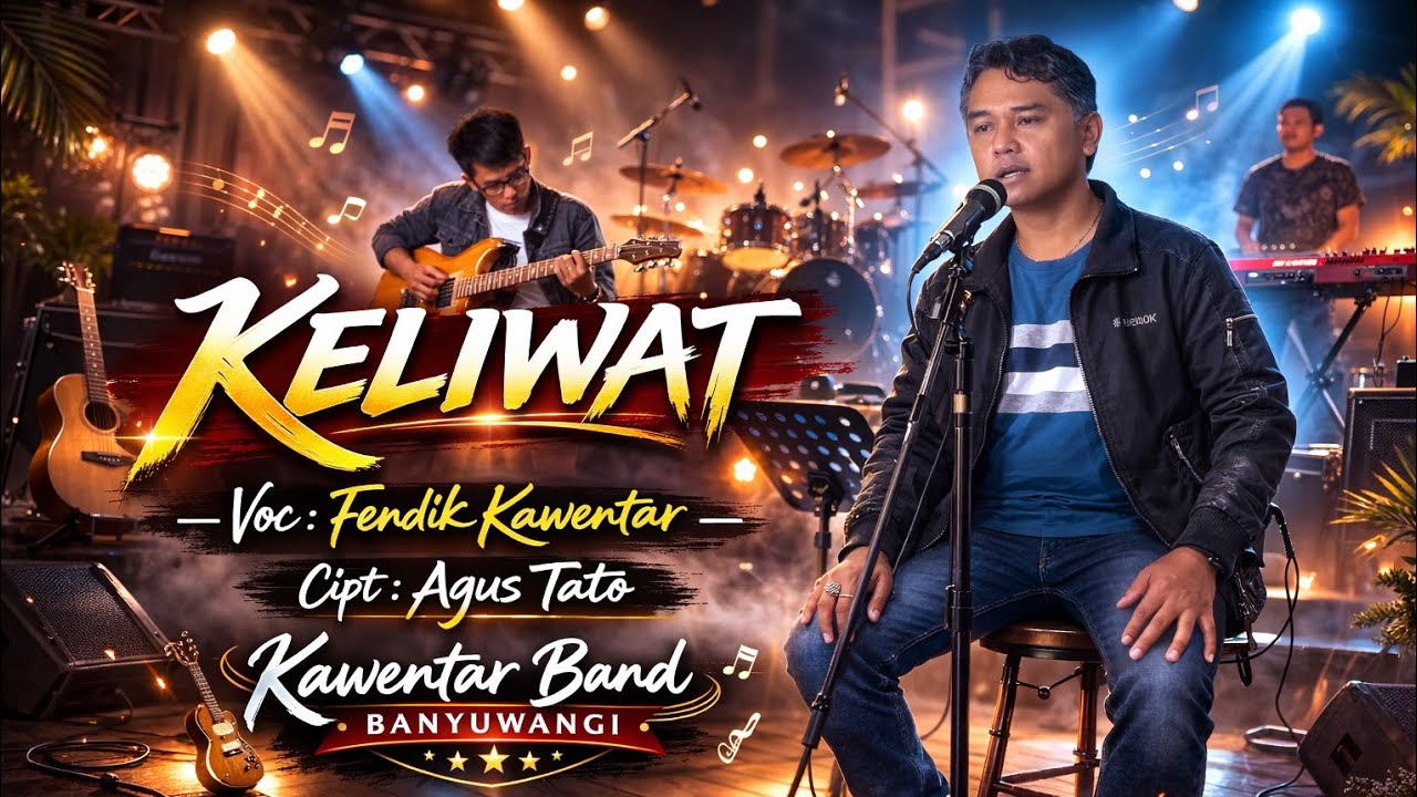 KELIWAT - FENDIK KAWENTAR (Kawentar band Banyuwangi)#fendikkawentar #keliwat