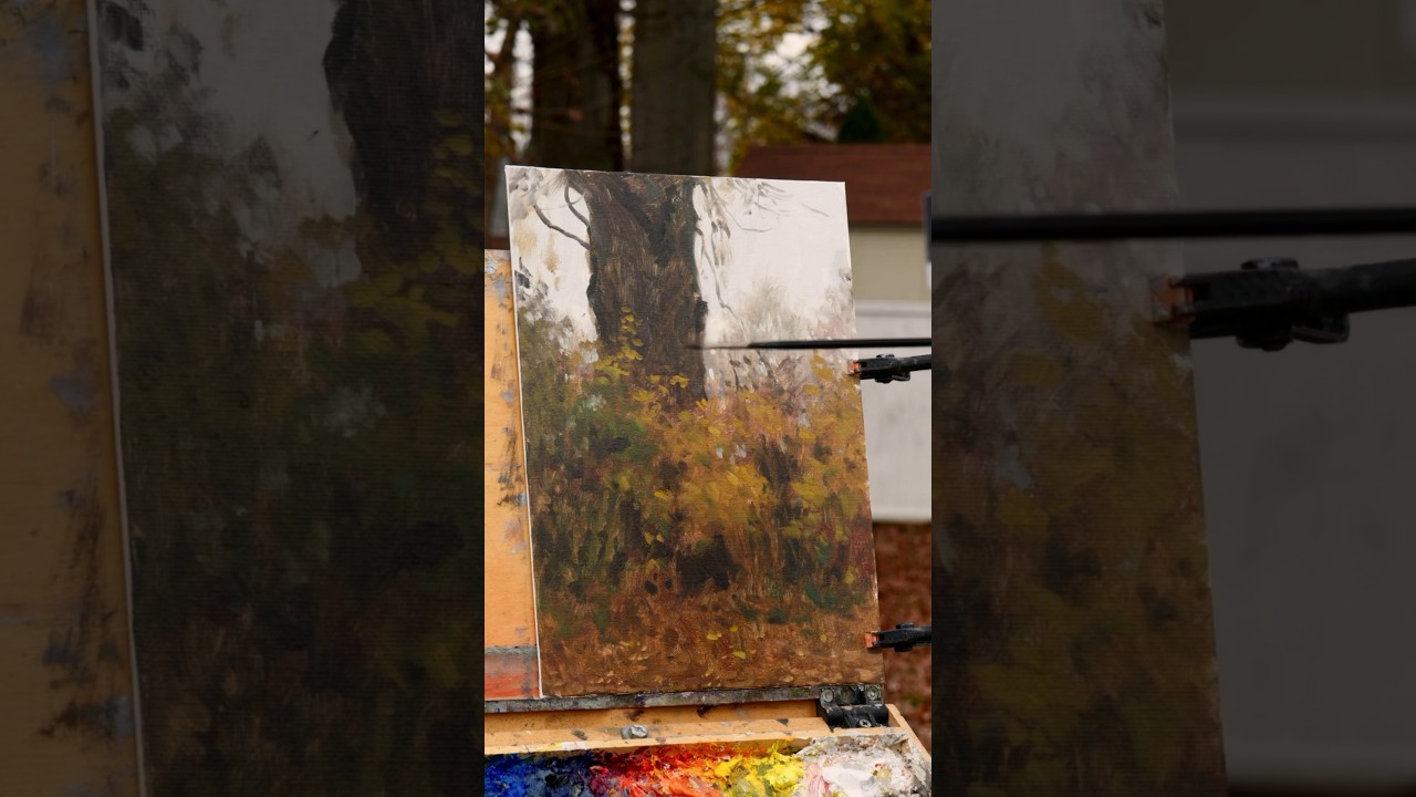 Autumn Plein Air Painting 