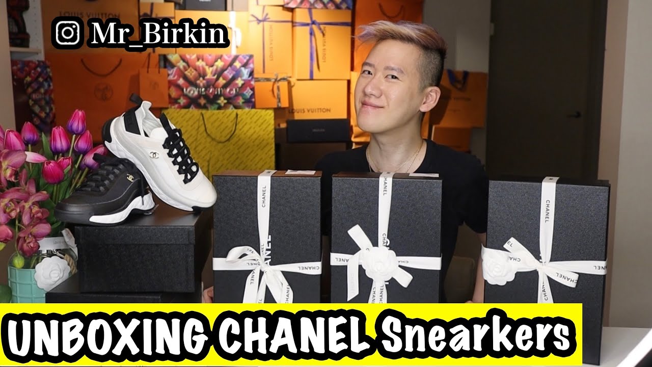 UNBOXING CHANEL Sneakers Trainers 2020 Sports Runners - Full Review & Close up