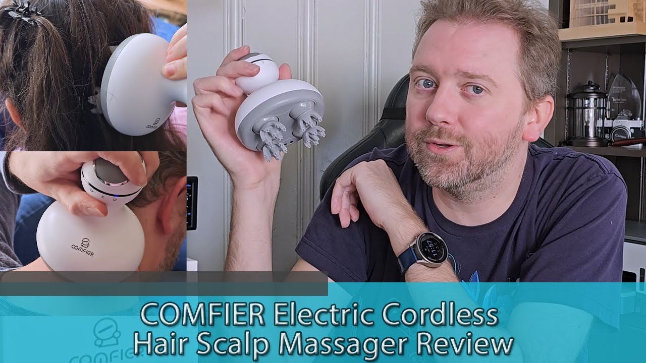 COMFIER Electric Cordless Scalp Massager Review: Relaxation at Its Best!