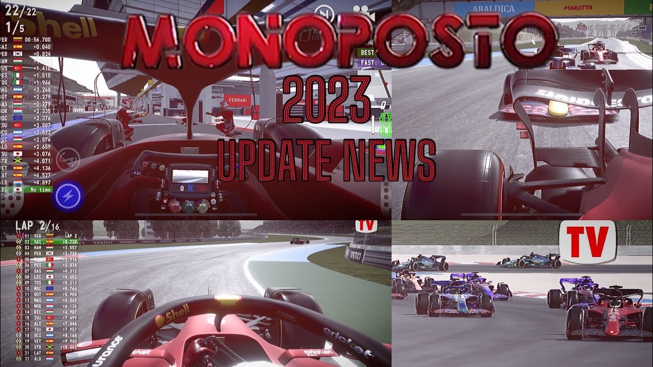 Monoposto 2023 UPDATE NEWS!