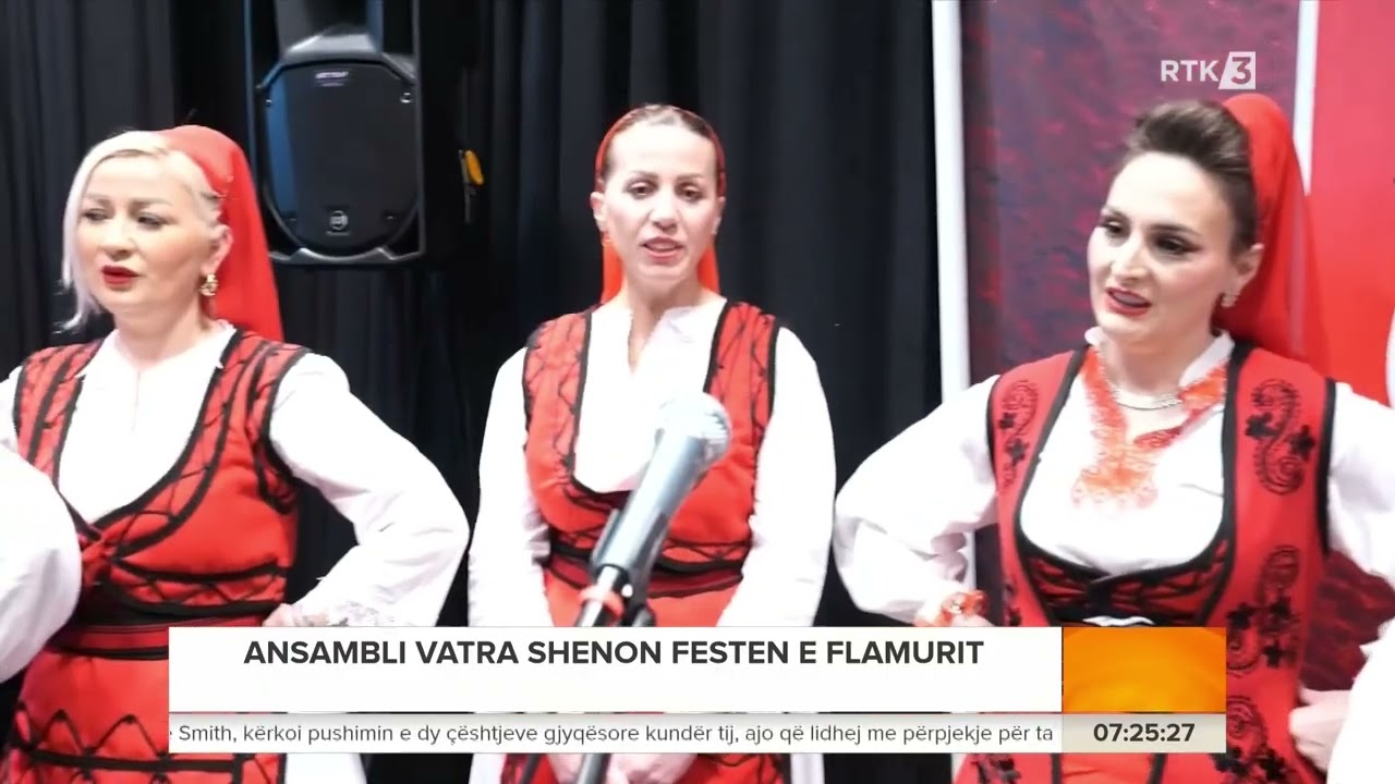 Ansambli Vatra shënon festën e flamurit 27.11.2024