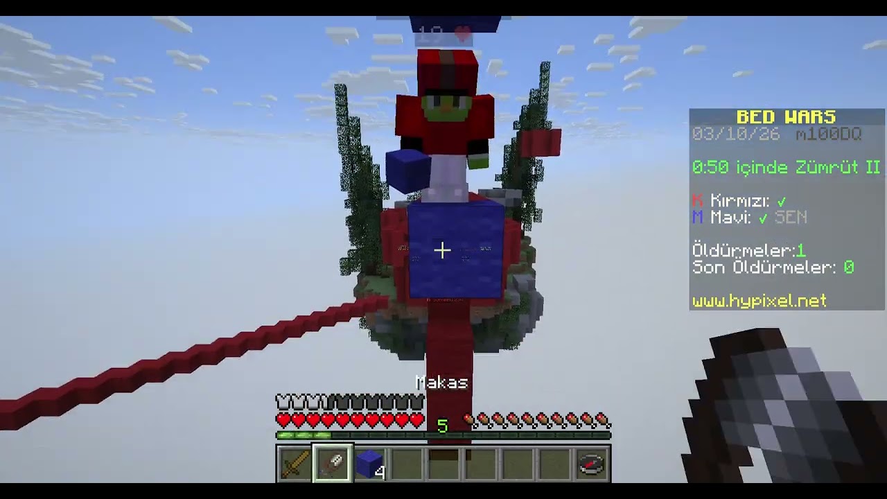 Minecraft Bedwars and distarrers