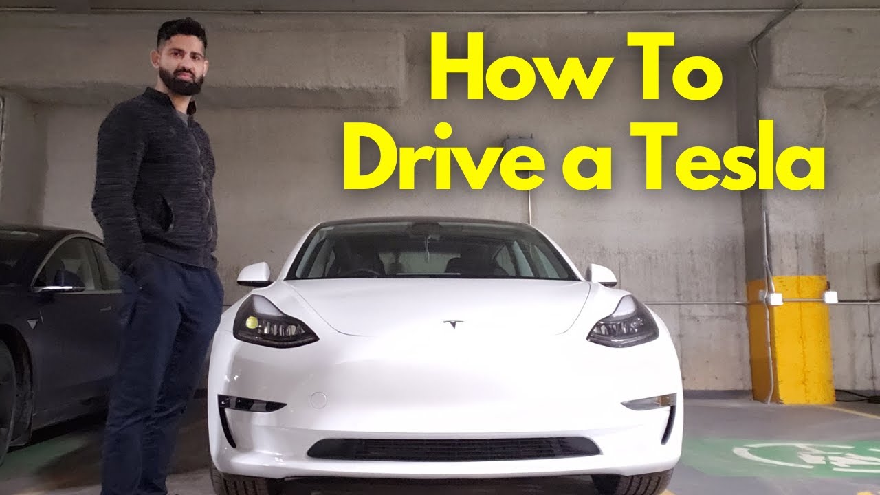Как легко научиться водить Tesla Model 3 менее чем за 10 минут — для новичков