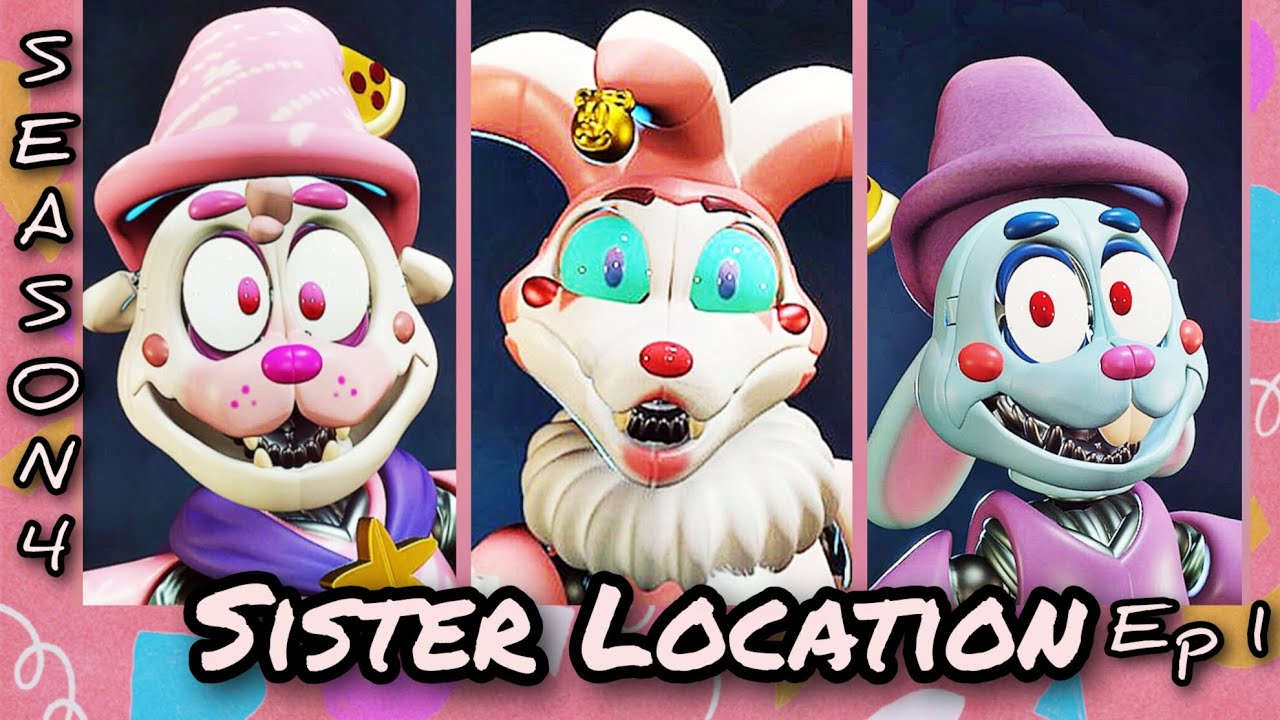 I REDESIGNED SISTER LOCATION! S4 EP1 ( Animation & Showcase ) #animation #fnaf #youtube #horror #new