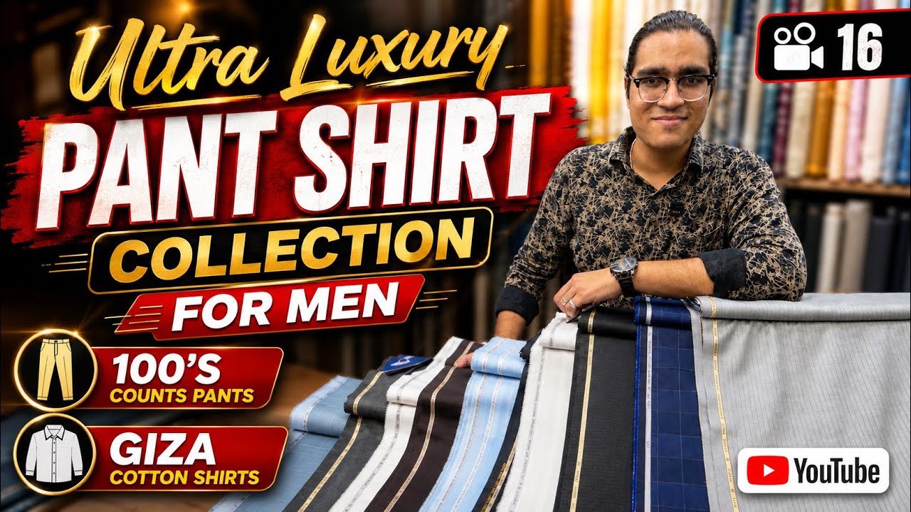 Top 5 Ultra Luxury Pant Shirt Collection for Men 2026💰| 100&rsquo;s counts pant with Giza cotton shirts 👔