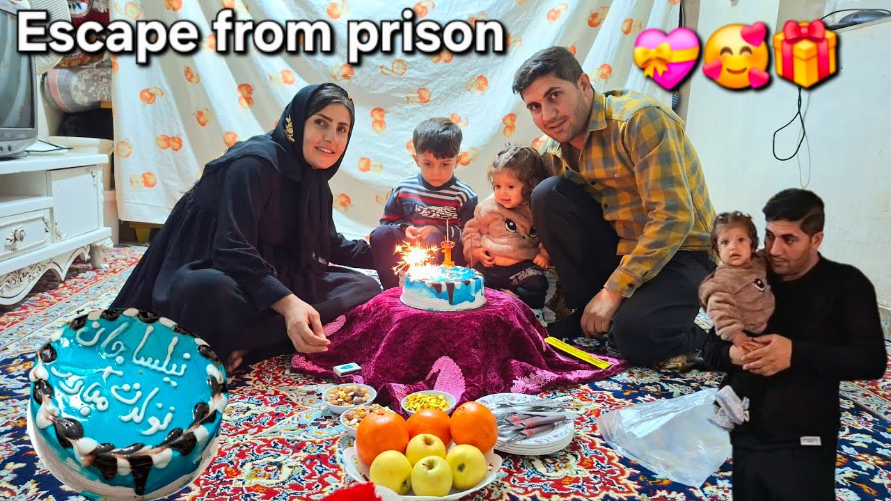 A prisoner's sudden escape to attend his daughter's birthday