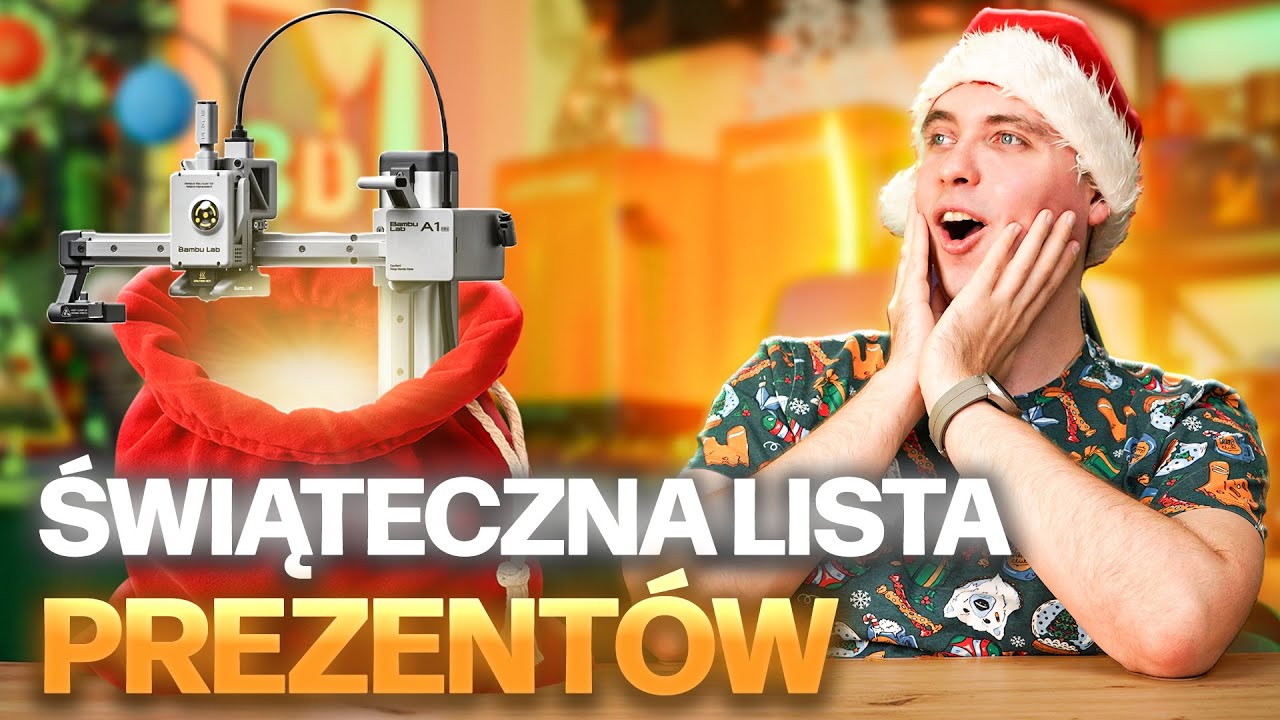 🎅TOP prezenty dla posiadaczy drukarek 3D💡narzędzia, filamenty oraz gadżety🎁