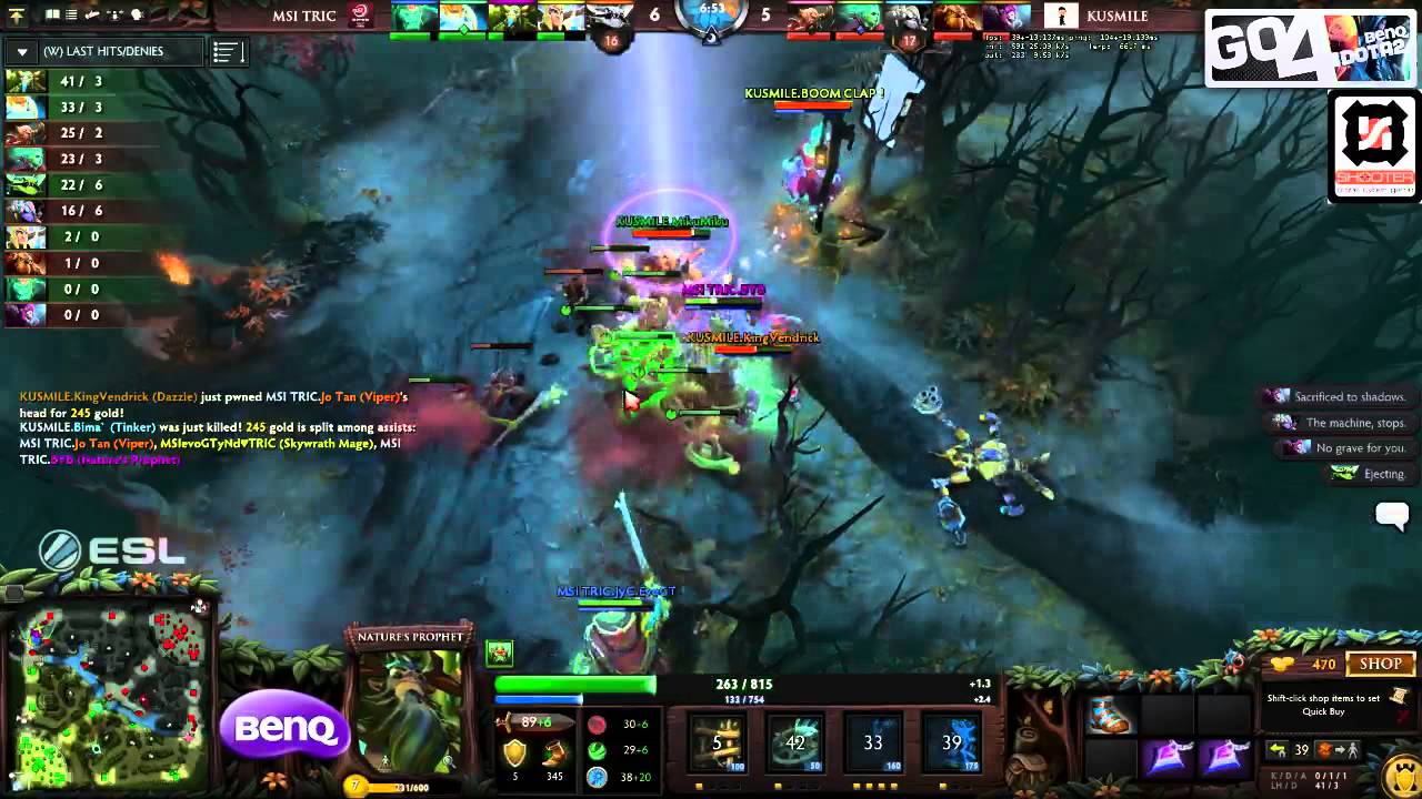 Dota 2 - MSIEvoGT vs. KUSMILE - Go4Dota2 - August Final - Quarterfinals