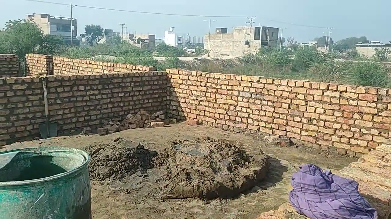 Brick masonary ground floor banglow