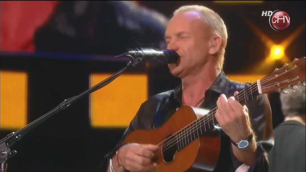Sting - This Cowboy Song (HD) Live in Vi&ntilde;a del mar 2011