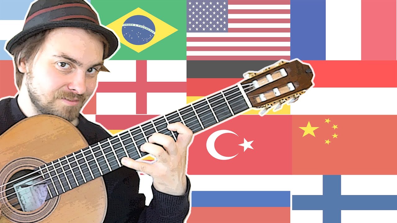 1 guitar 25 countries