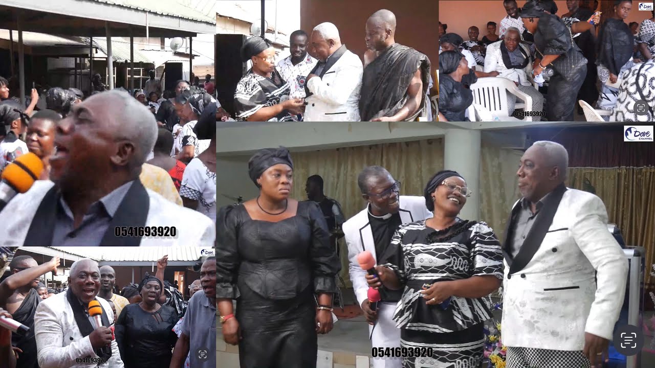 Apostle John Prah was shy 🙈 but got the crowd dancing 💃🥺❤️🔥