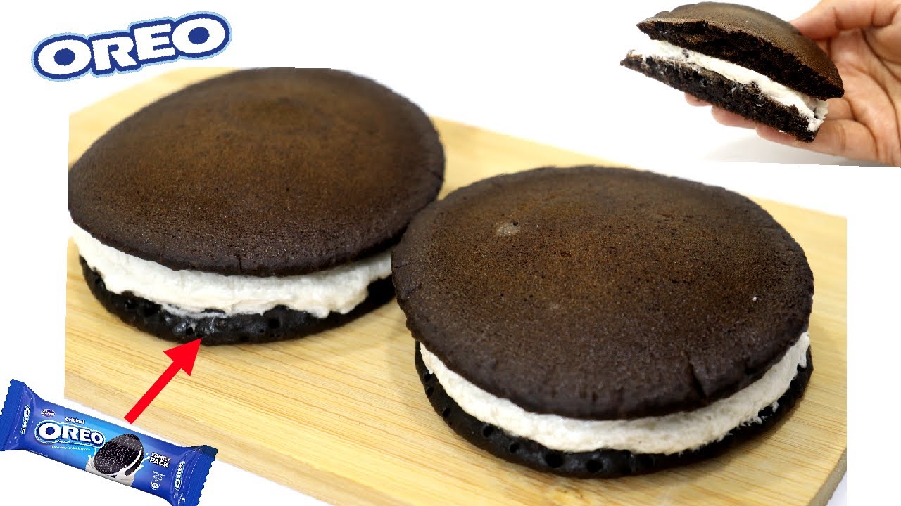 OREO Pancakes Only 2 ingredients | Oreo Biscuit Cakes | Oreo Doracakes