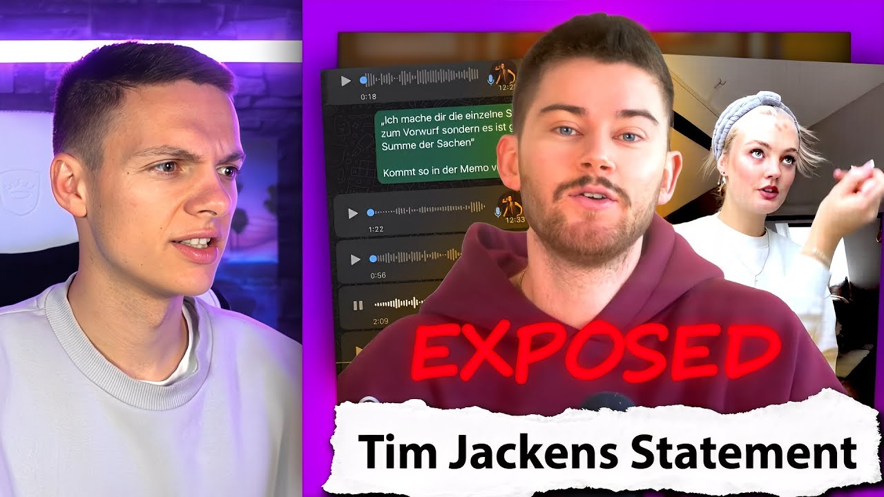Tim Jackens Statement auf die krassen Vorwürfe gegen ihn